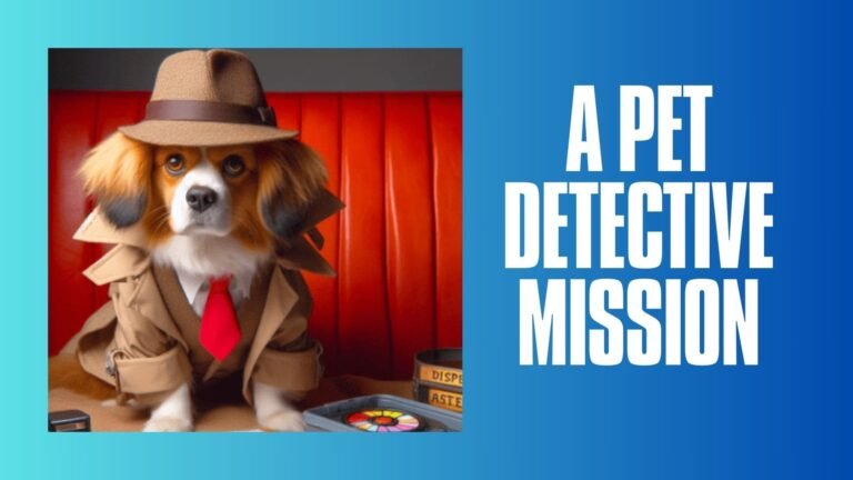 THE DAY I EMBARKED ON A PET DETECTIVE MISSION